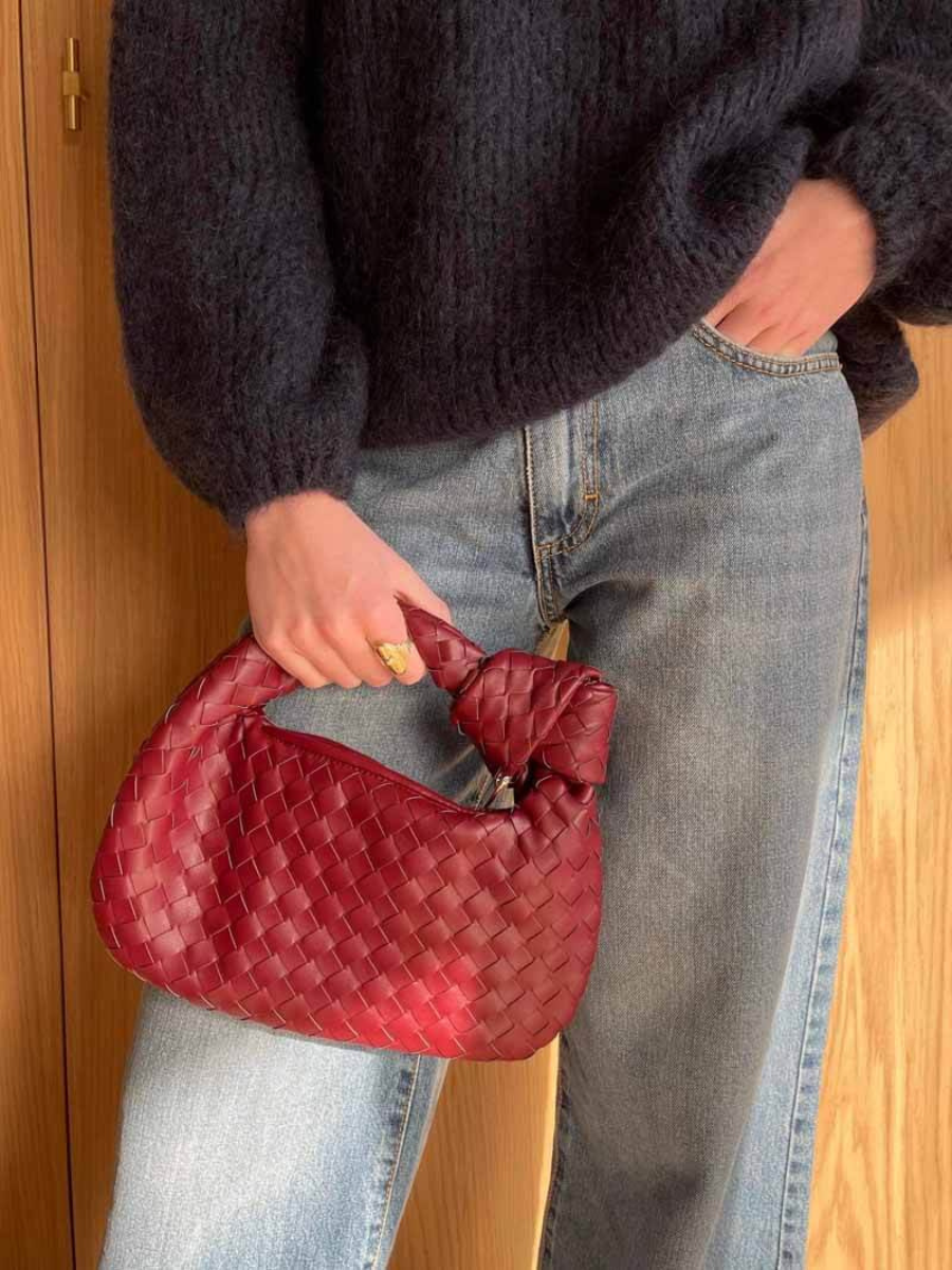 Woven Mini Tasche