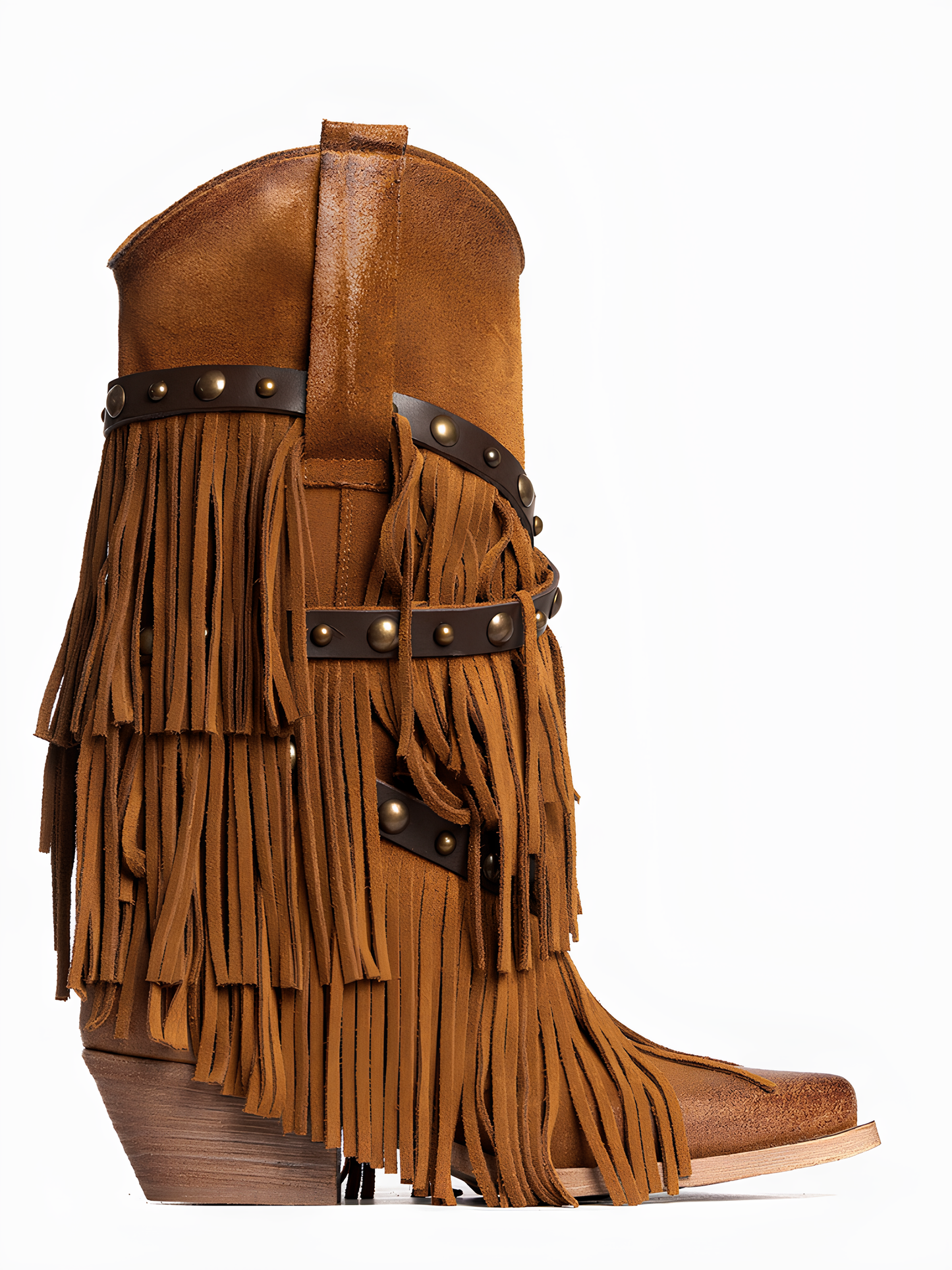 Stiefel mit Zierschnürung