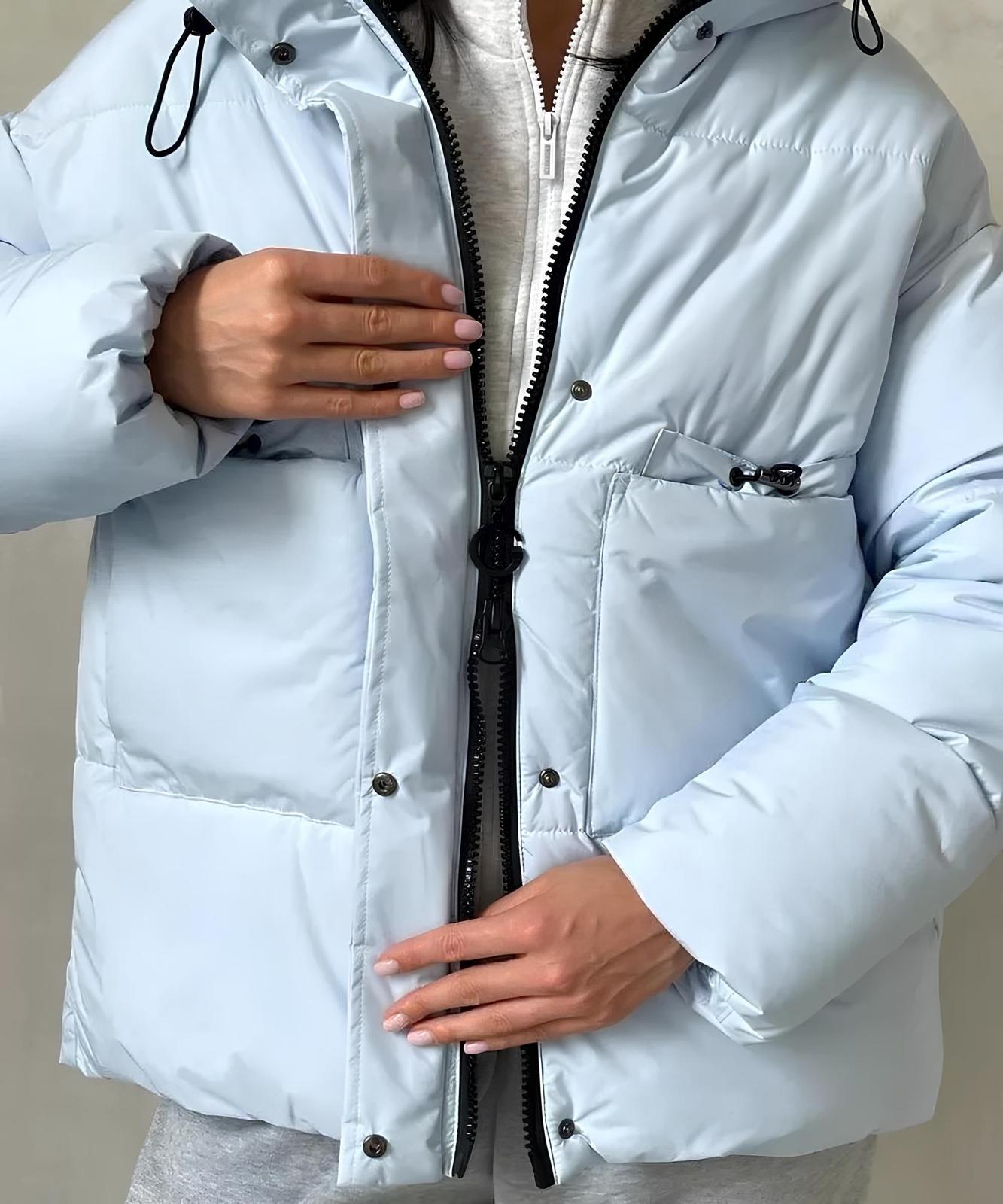 CLARISSE™  |  Gepolsterte Jacke mit Kapuze